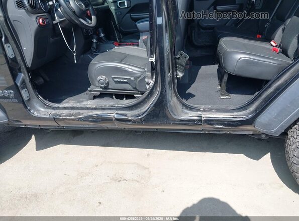 1C4HJXDN5MW670810 2021 JEEP WRANGLER UNLIMITED Black წინა ხედი