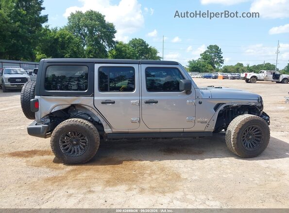 1C4HJXDNXMW527710 2021 JEEP WRANGLER UNLIMITED Silver Widok wnętrza 360 stopni