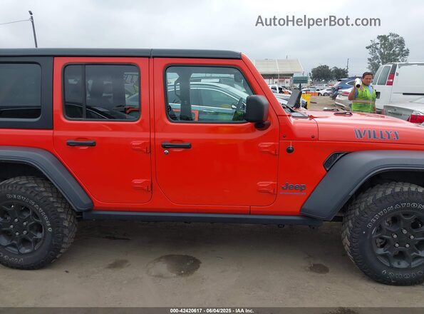 1C4JJXN60PW685289 2023 JEEP WRANGLER Orange სალონის 360-გრადუსიანი ხედი