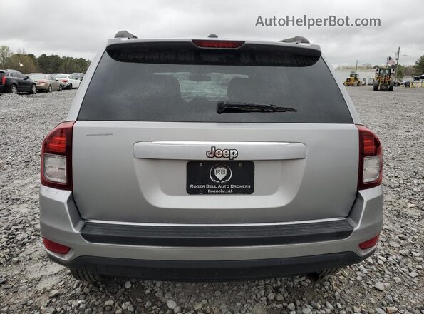 1C4NJCBA5GD620517 2016 JEEP COMPASS Silver Rear view