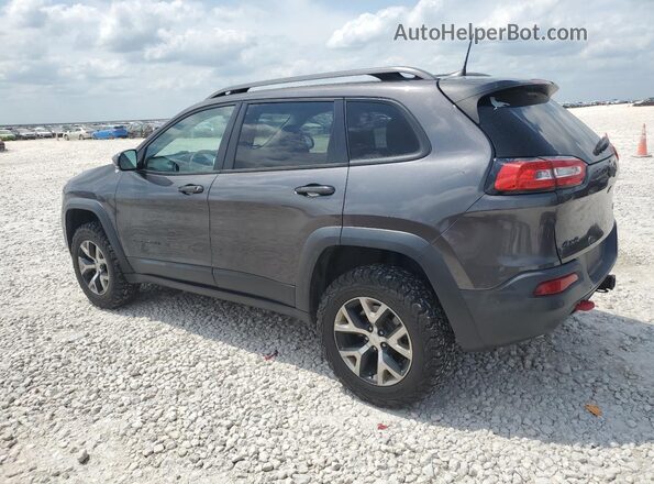 1C4PJMBX9JD609465 2018 JEEP CHEROKEE Угольный Задняя левая четверть
