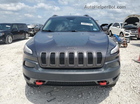 1C4PJMBX9JD609465 2018 JEEP CHEROKEE Угольный Вид спереди