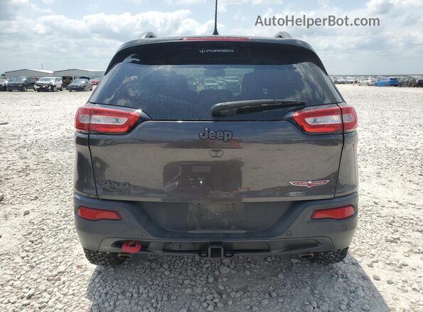 1C4PJMBX9JD609465 2018 JEEP CHEROKEE Угольный Вид сзади