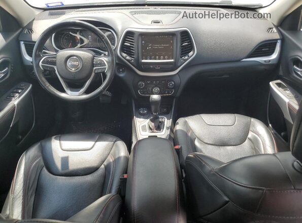 1C4PJMBX9JD609465 2018 JEEP CHEROKEE Угольный Вид панели приборов