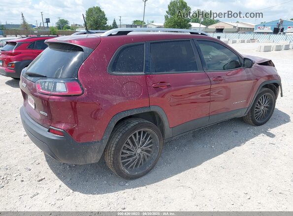 1C4PJMCBXMD170638 2021 JEEP CHEROKEE Maroon Հետևի աջ