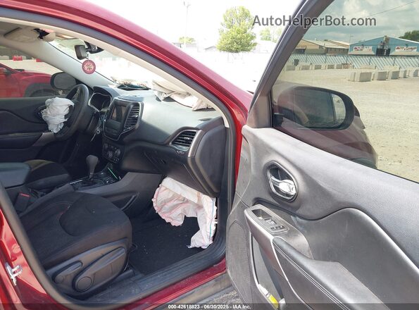 1C4PJMCBXMD170638 2021 JEEP CHEROKEE Maroon Սալոնի դիմացի տեսք