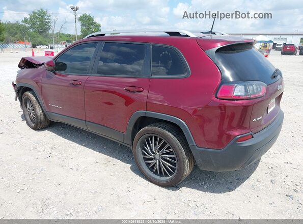 1C4PJMCBXMD170638 2021 JEEP CHEROKEE Maroon Հետևի ձախ