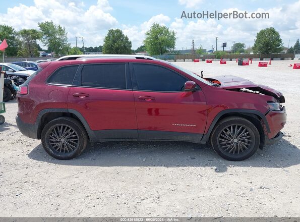 1C4PJMCBXMD170638 2021 JEEP CHEROKEE Maroon Սալոնի հետևի տեսք