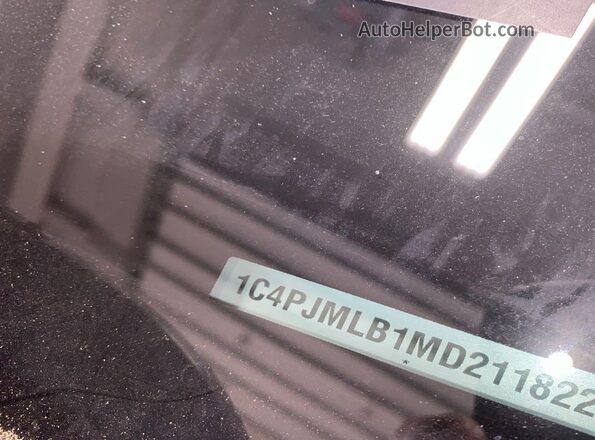 1C4PJMLB1MD211822 2021 JEEP CHEROKEE  Widok deski rozdzielczej