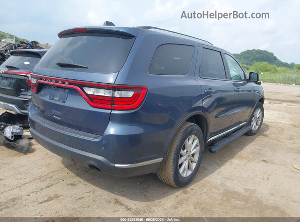 1C4RDJAG1LC412461 2020 DODGE DURANGO Синий Задняя правая четверть