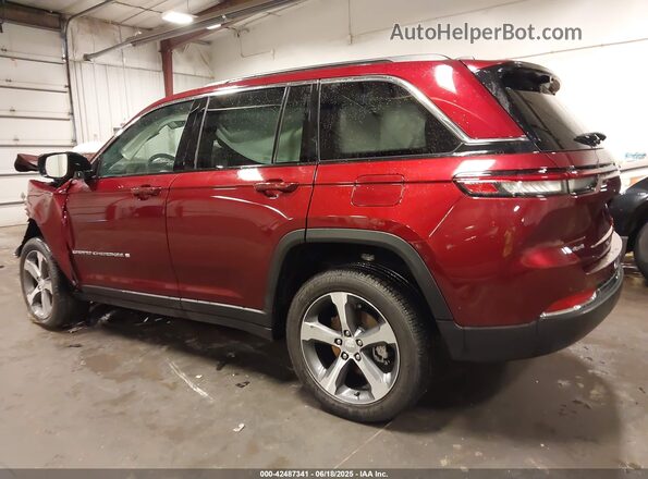 1C4RJHBG0SC309630 2025 JEEP GRAND CHEROKEE Red Vista interior trasera
