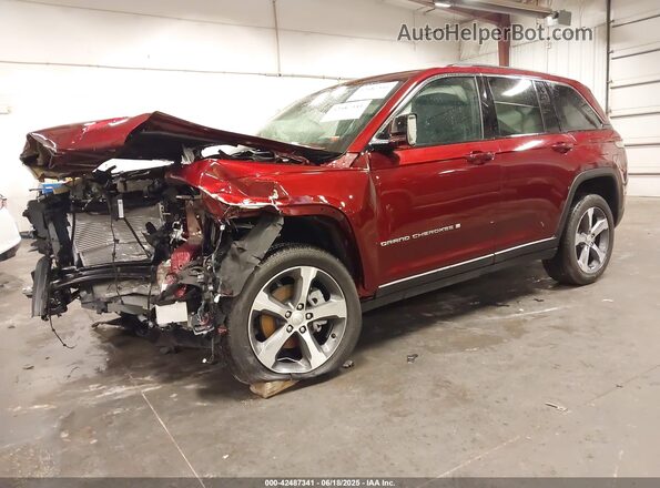 1C4RJHBG0SC309630 2025 JEEP GRAND CHEROKEE Red Vista tres cuartos delantera izquierda