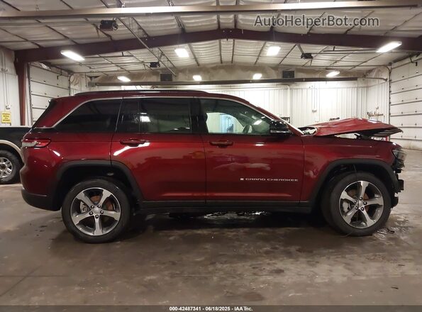 1C4RJHBG0SC309630 2025 JEEP GRAND CHEROKEE Red Vista del cuadro de instrumentos