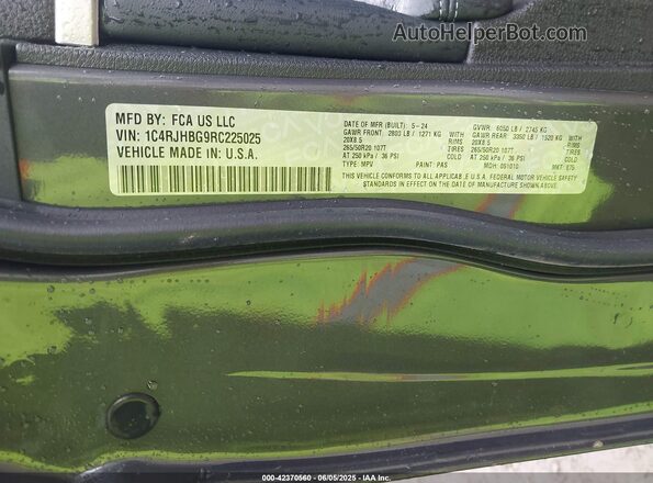 1C4RJHBG9RC225025 2024 JEEP GRAND CHEROKEE Gray Вид підкапотного простору