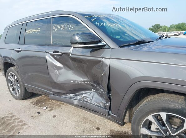 1C4RJKDGXM8190758 2021 JEEP GRAND CHEROKEE L Gray 
