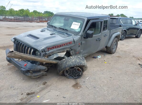 1C6JJTEG0ML582881 2021 JEEP GLADIATOR Gray Vista tres cuartos delantera izquierda