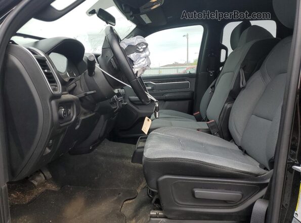 1C6SRFBT2MN672652 2021 RAM 1500 Black Vista interior delantera