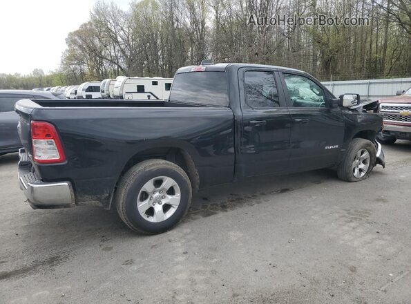 1C6SRFBT2MN672652 2021 RAM 1500 Black Trasero derecho