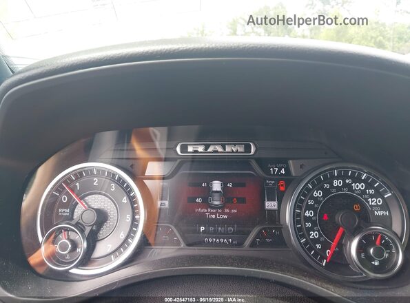 1C6SRFFT1MN632606 2021 RAM 1500 Gray Հետևի նստատեղերի տեսք