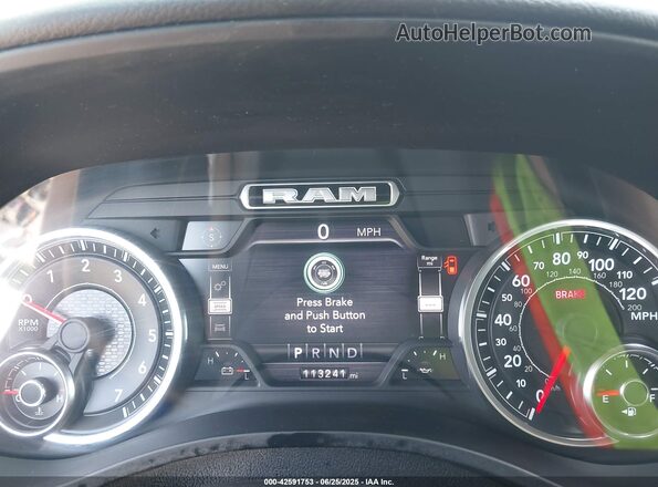 1C6SRFFTXMN642714 2021 RAM 1500 Black Вид задніх сидінь
