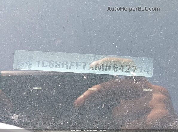 1C6SRFFTXMN642714 2021 RAM 1500 Black Вид підкапотного простору