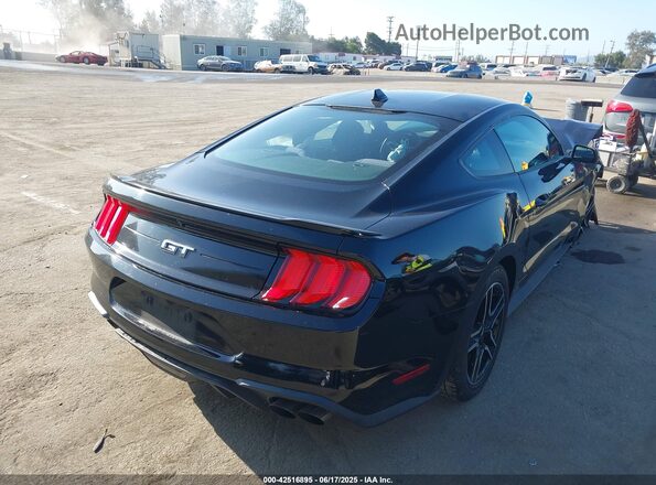 1FA6P8CF5L5167553 2020 FORD MUSTANG Черный Задняя правая четверть