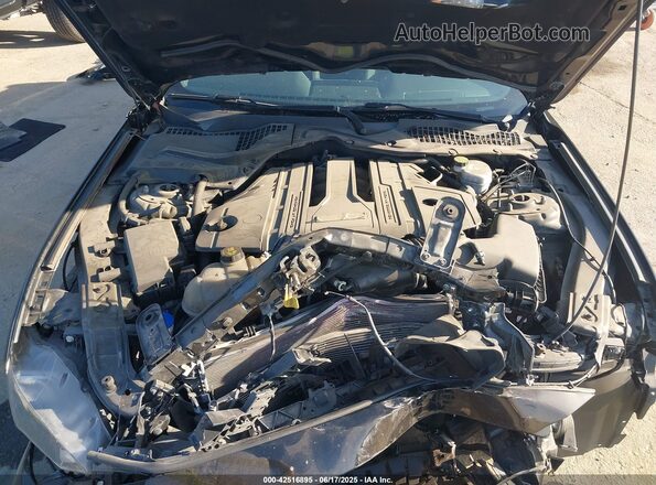1FA6P8CF5L5167553 2020 FORD MUSTANG Черный Вид сзади