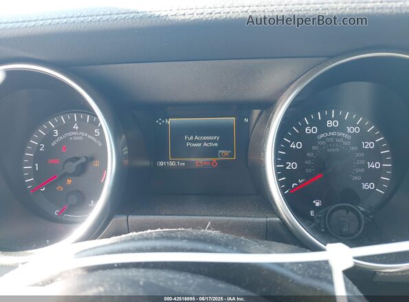 1FA6P8CF5L5167553 2020 FORD MUSTANG Черный Вид задних сидений