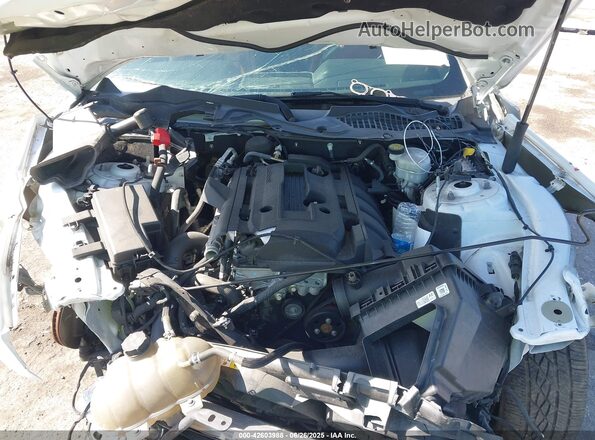 1FA6P8TH2G5210284 2016 FORD MUSTANG White Widok z tyłu
