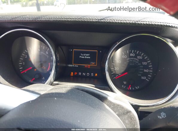 1FA6P8TH2G5210284 2016 FORD MUSTANG White Widok tylnych siedzeń