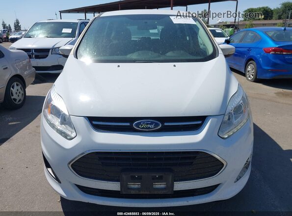 1FADP5AU4JL100975 2018 FORD C-MAX HYBRID White ხელსაწყოთა პანელის ხედი