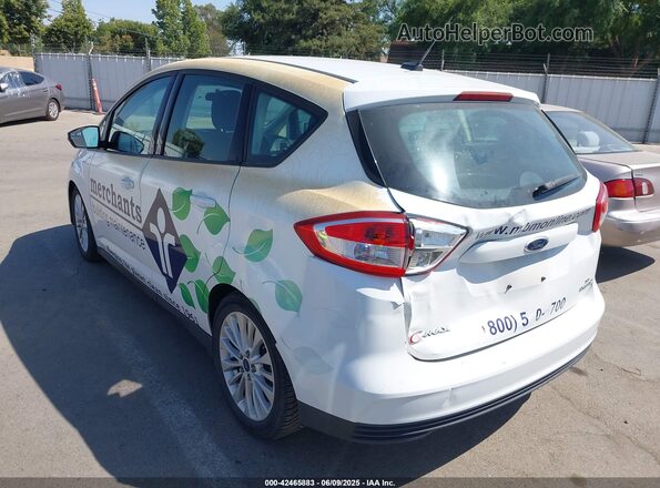 1FADP5AU4JL100975 2018 FORD C-MAX HYBRID White უკანა მარცხენა