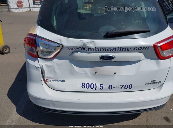 1FADP5AU4JL100975 2018 FORD C-MAX HYBRID White 