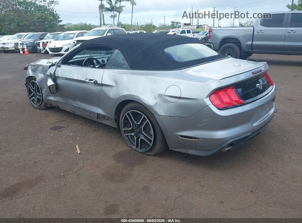 1FATP8UH1L5125626 2020 FORD MUSTANG Silver Հետևի ձախ