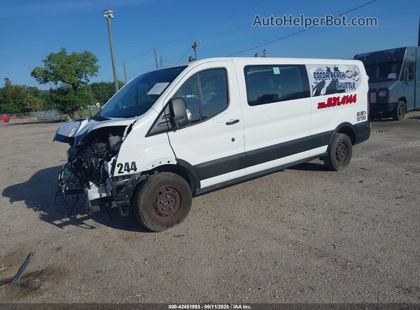 1FBAX2Y80RKA01886 2024 FORD PASSENGER White Առջևի ձախ երեք քառորդ տեսարան