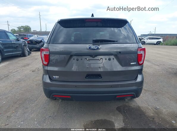 1FM5K8AR5HGC26853 2017 FORD POLICE INTERCEPTOR Gray 
