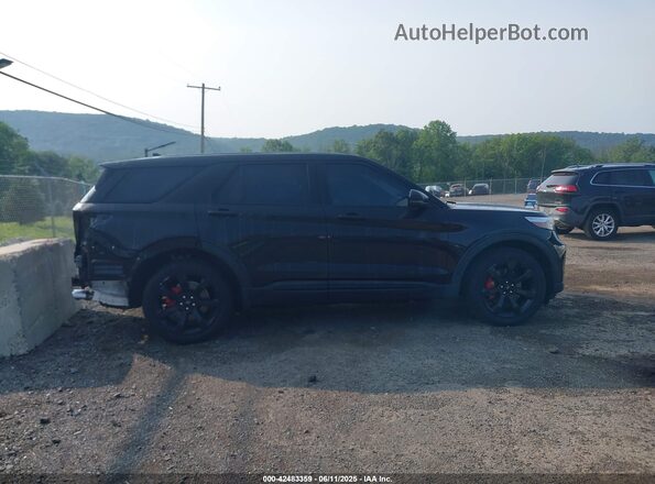 1FM5K8GC4MGC27666 2021 FORD FORD EXPLORER Black Widok wnętrza 360 stopni