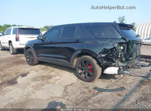 1FM5K8GC4MGC27666 2021 FORD FORD EXPLORER Black Tył lewy