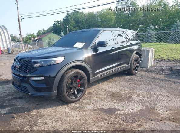 1FM5K8GC4MGC27666 2021 FORD FORD EXPLORER Black Przód lewy