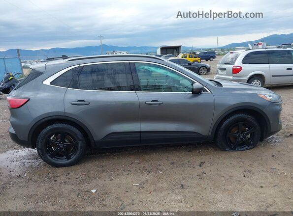 1FMCU9DZXMUB02575 2021 FORD ESCAPE Gray Rear interior view
