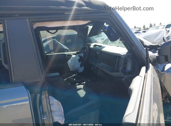 1FMDE5BH9MLB00617 2021 FORD BRONCO Gray Սալոնի դիմացի տեսք