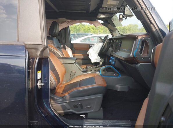 1FMEE5DP7MLA91974 2021 FORD BRONCO Blue Widok wnętrza z przodu
