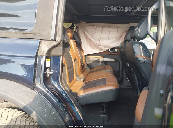 1FMEE5DP7MLA91974 2021 FORD BRONCO Blue Widok naklejki z numerem VIN
