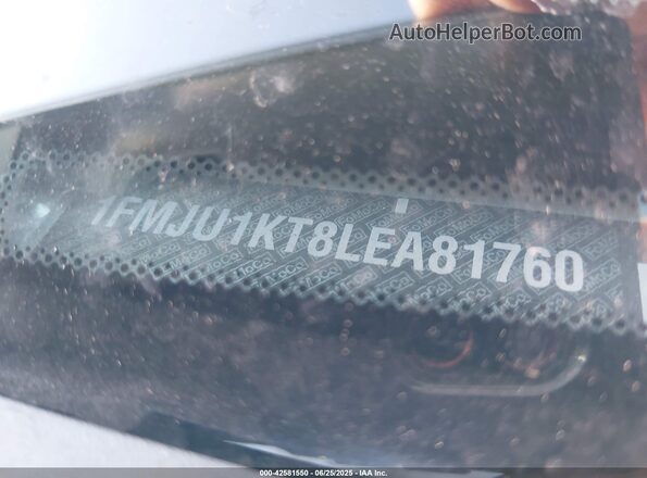 1FMJU1KT8LEA81760 2020 FORD EXPEDITION Silver Widok komory silnika