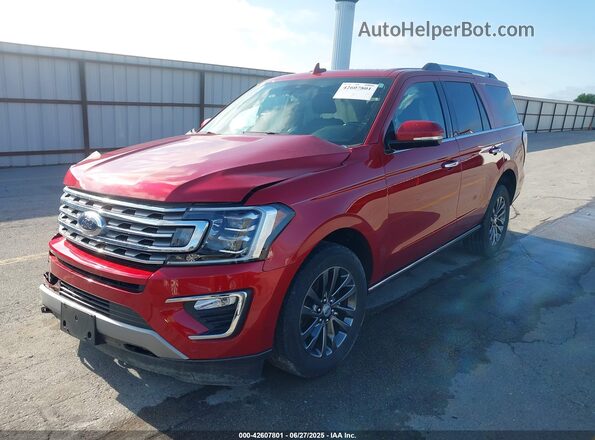 1FMJU2AT1MEA39357 2021 FORD EXPEDITION Red წინა მარცხენა ხედი სამი მეოთხედიდან