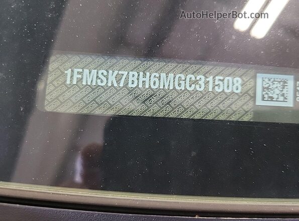 1FMSK7BH6MGC31508 2021 FORD FORD EXPLORER  