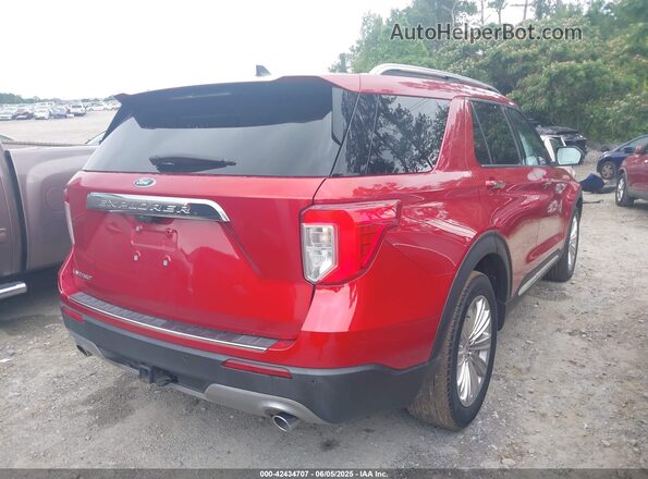 1FMSK7FH2MGA22728 2021 FORD FORD EXPLORER Red Tył prawy