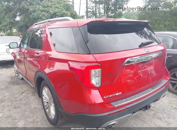 1FMSK7FH2MGA22728 2021 FORD FORD EXPLORER Red Widok wnętrza 360 stopni