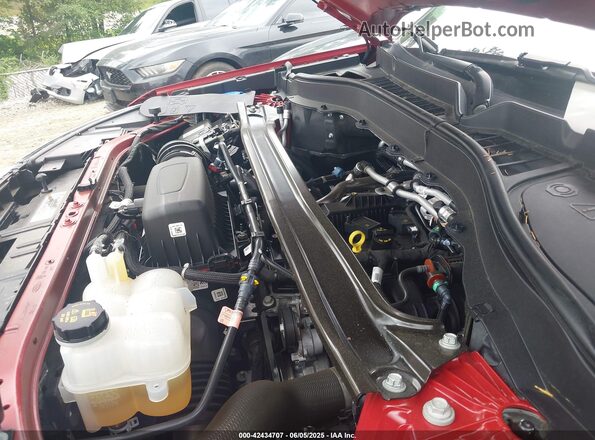 1FMSK7FH2MGA22728 2021 FORD FORD EXPLORER Red Widok z tyłu