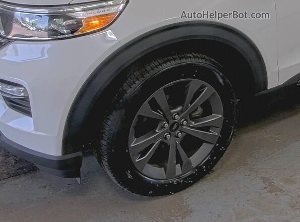 1FMSK8DH0MGB54752 2021 FORD FORD EXPLORER  წინა მარცხენა ხედი სამი მეოთხედიდან